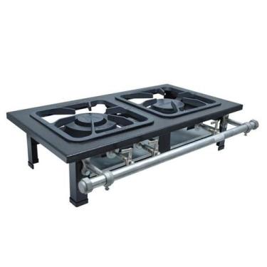 Imagem de Fogão 30x30 Mesa 2 Bocas B Pressão 1Q Duplo 1Q Simples Perfil 6,5 S200