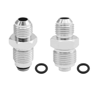 Imagem de DUZFOREI Acessórios de direção hidráulica de 6AN a 16 mm 6AN a 18 mm com anéis de substituição para GM Chevy Buick Cadillac acessórios adaptadores de caixa de engrenagens de bomba de direção