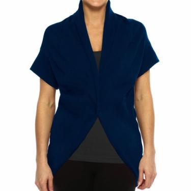 Imagem de Beyond Yoga Jaqueta feminina de lã, azul marinho, grande