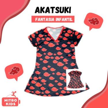 Imagem de Fantasia Vestido Simples da Akatsuki (Naruto) - Podumaju, P