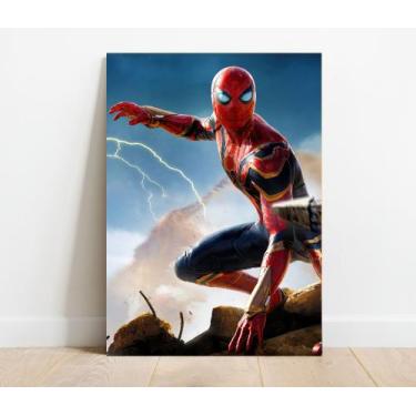 Imagem de Placa Decorativa Homem Aranha / Spider-Man 20x29cm - MIMOS CRIATIVOS -