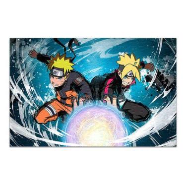Imagem de Quebra-cabeça Personalizado Naruto E Boruto 60 Peças - Pomps Geek