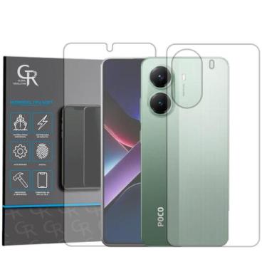 Imagem de Película Hidrogel HD Frente e Verso Para Xiaomi Poco X7 PRO - GR Globa