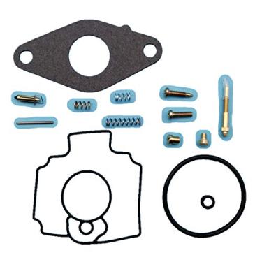 Imagem de Tuzliufi Kit de reparo de reconstrução de carburador compatível com o trator de cortador de grama John Deere 345 425 445 FD620D FD620 Motor MIA11386 MIA12362 AM118872 Novo Z264