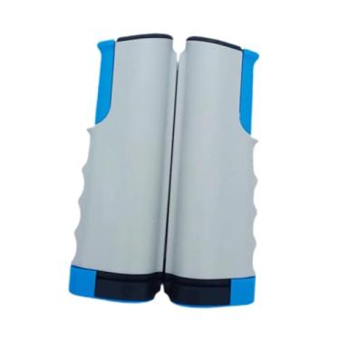 Imagem de UGPLM Postagem de tênis de tênis de tênis de tênis retrátil retrátil para qualquer exercício de tabela Acessórios para substituição Viagem de pingpong rede, Cinza