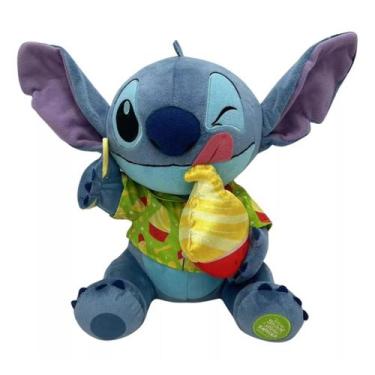 Imagem de Pelúcia Stitch Attacks Snacks Sorvete De Abacaxi Disney 25cm - Fun
