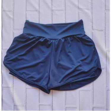 Imagem de Short Duplo Fitness Academia Feminino Short Treino Caminhada - PIJAMAS