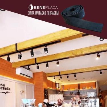 Imagem de Cinta União Imitação Ferro Beneplaca  União Perfeita para Vigas Decora