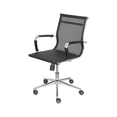 Imagem de Cadeira OR-3303 Baixa com Tela e Base de Rodízio OR Design