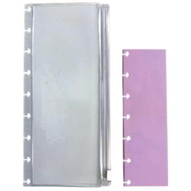 Imagem de Estojo Simples PVC TRANSP. C/REGUA PP LL - Romitec