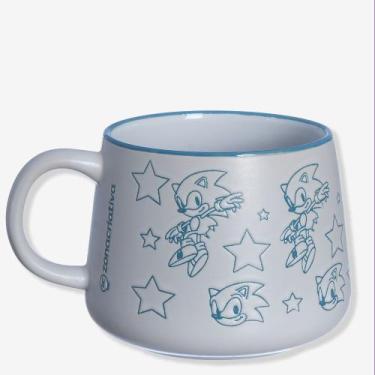 Imagem de Caneca Cerâmica Moma 500ml Sonic - Zonacriativa