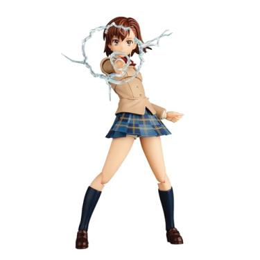 Imagem de Boneco Revoltech Amazing Yamaguchi A Certain Scientific Railgun: Mikoto Mikasa (Winter Ver.)