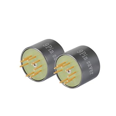 Imagem de AMPTATA Protetor De Tubo 2 Peças 9 Pinos 12Ax7 12Au7 12At7 El84 6Bq5 6P14 Ecc83 Ecc82 Ecc81 7025 Cv4003 Cv4004 5751 5814 6021 Amplificador Cerâmica Com Proteção A Vácuo