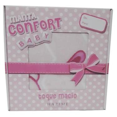 Imagem de Manta Confort Baby Hazime Menina Hazime Rosa Revenda - Hazime Enxovais