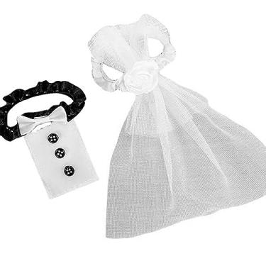 Imagem de SANGXIU 2 peças de taças de vinho para noivas, noivos, taças de champanhe, ornamentos, decoração, casamento, chá de panela, adereços para fotos de casamento