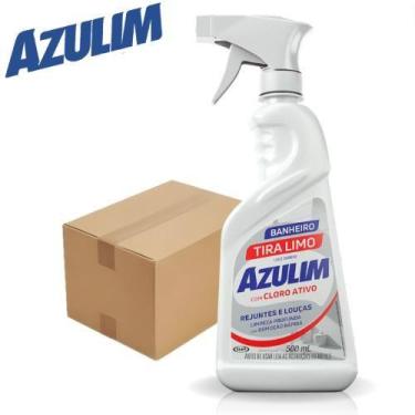Imagem de Tira Limo Azulim Spray 500ml - Kit Com 12 Unidades