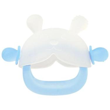 Imagem de Mordedor De Silicone Massageador Bebê Soft Com Pega Pimpolho