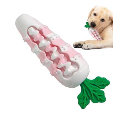 Imagem de AWINNER Brinquedos de mastigar cães para mastigar agressivos, indestrutíveis, resistentes, duráveis e interativos para cães, brinquedos para mastigar dentes de cachorro, palito de cenoura para raças