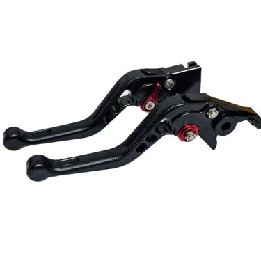 Imagem de HYEPIVOT Para Eliminator 450 / SE 2023-2024 Alavancas de embreagem de freio curtas ajustáveis pretas