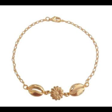 Imagem de Pulseira Buzios Mista Folheado Ouro 18k - MIXFOLHEADOS