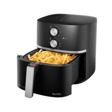 Imagem de WAP Fritadeira Elétrica Air Fryer GRAND WAFG2S 5,2L Temperatura Ajustável, Revestimento Antiaderente, 1500W 220v