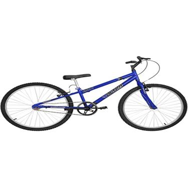 Imagem de Bicicleta de Passeio Ultra Bikes Esporte Rebaixada Aro 26 Reforçada Freio V-Brake Sem Marcha Azul