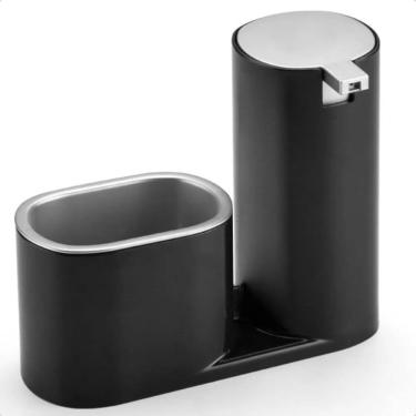 Imagem de 2X Dispenser Porta Detergente E Bucha Luxo Cozinha