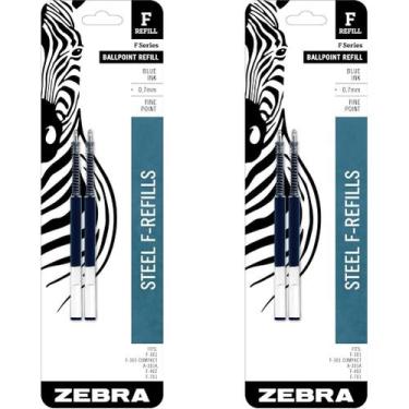 Imagem de Recarga de caneta Zebra Pen F-Series F-Series em aço inoxidável de pon