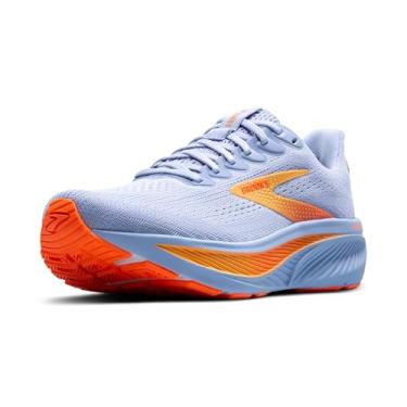 Imagem de Brooks Tênis de corrida feminino Ghost 17 neutro, rosa/fúcsia/dourado, Blue Heron, branco, laranja, 6.5 UK