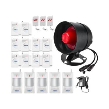 Imagem de Sistema De Alarme Residencial Com Alto-Falante WIFI De Alto Decibel E 