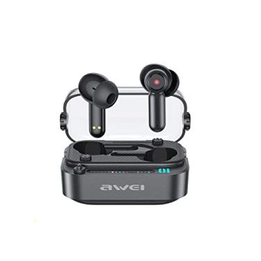 Imagem de T58 Fones de ouvido sem fio compatíveis com Bluetooth 5.3 Fones de ouvido com luzes LED TWS Fones de ouvido com microfone Fone de ouvido estéreo HiFi DNS