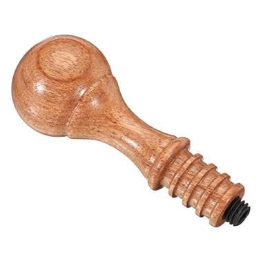 Imagem de Generic Apenas alça de selo de cera, alça de madeira para substituição de carimbo de vedação para cartão de convite de casamento, envelope estilo 13, marrom