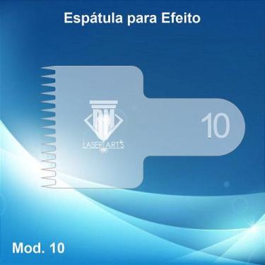 Imagem de Mini Espátulas de Efeito MOD10 para Confeitaria - RM Laser Art's