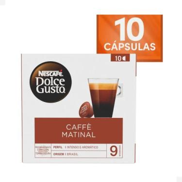 Imagem de Caixa Nescafé Dolce Gusto 10 Cápsulas, 10 Cápsulas, Caffe Matinal