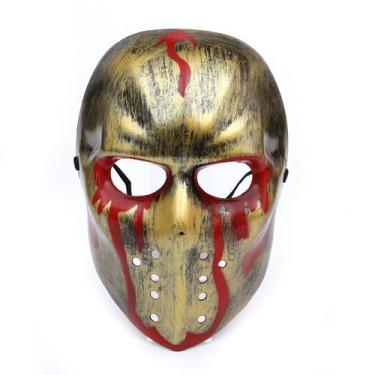 Imagem de Máscara de cosplay Horror Bloody Jason Halloween Prop - yiweisai
