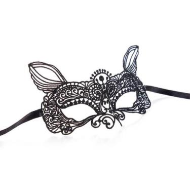 Imagem de Máscara de cosplay: Lady Lace, fantasia de Halloween, festa de meio ro