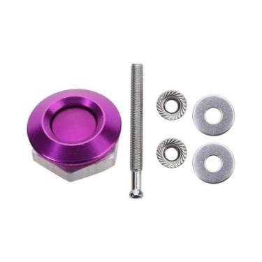 Imagem de Kit De Clipe De Trava De Capô Universal De 22mm Para Carro Com Liberaç