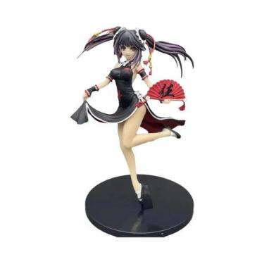 Imagem de Figura Colecionável De Anime Tokisaki Kurumi Cheongsam De 21cm, Modelo