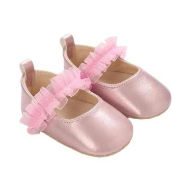 Imagem de Sapatos Para Bebês Recém-nascidos De 0 a 18 Meses, Sola Macia, Antider
