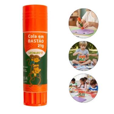 Imagem de Cola Em Bastão Leo & Leo 21g Alta Fixação Secagem Rápida 1 Unidade - C