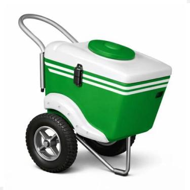 Imagem de Carrinho de Sorvetes 300 Picolés T375 Thermototal, BrancoTampaVerde