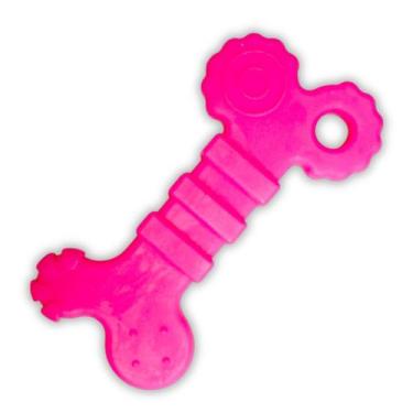 Imagem de Mordedor Pet Osso Cor Rosa FAMAPET
