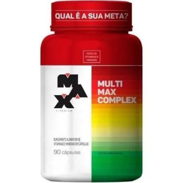 Imagem de Polivitaminico Mult Vitaminico Multmax 90 Cps - MAX TITANIUM