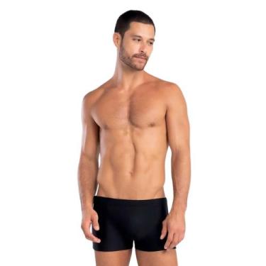 Imagem de Sunga Masculina Boxer Lisa Mash, P, Preto