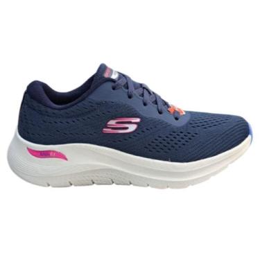 Imagem de Tênis Skechers Arch Fit 2.0 Feminino Marinho, 36, Marinho