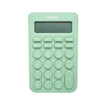 Imagem de Calculadora 8 Dígitos De Mesa Candy Verde Letron Leonora - 99334