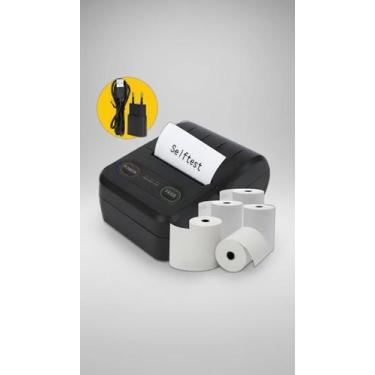 Imagem de Mini Impressora Térmica Bluetooth c/ 10 Bobinas - Congratulations Stor