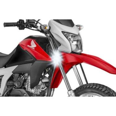 Imagem de Farol Auxiliar Led 18w Moto Honda Bros Nxr 125 150 160 (par)