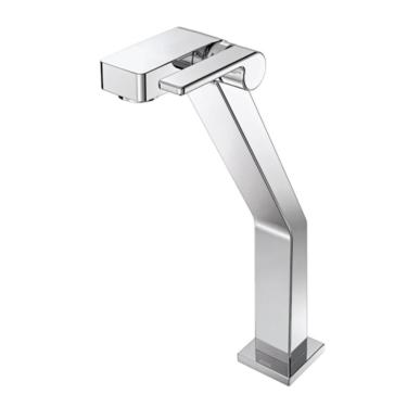 Imagem de Torneira para Banheiro de Mesa Bica Alta Docol Cromado