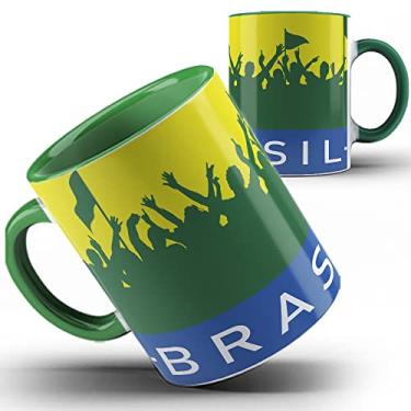 Imagem de Caneca verde Brasil povo Brasileiro